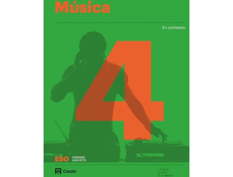 Livro Música 4 Eso 2020 de VVAA (Espanhol)
