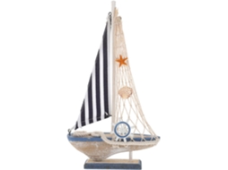 Conjunto de 2 decoraciones de velero mediterráneo de GOKOCO