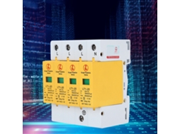 Laxiscreed Protetor De Surto 4p Com Proteção De 20ka Lightning Para Segurança Elétrica