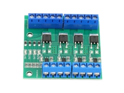 Módulo Driver Mos 4 Canais Para Plc Com Pwm 3-20v