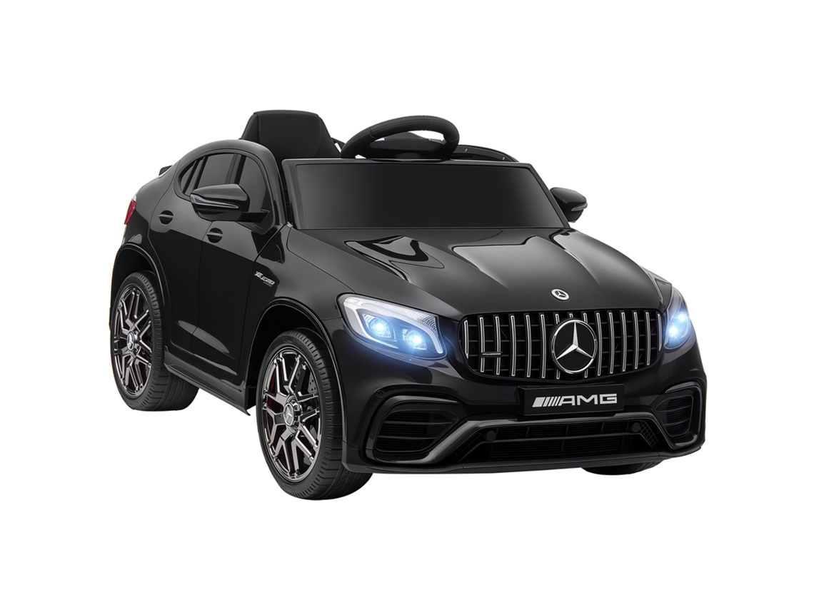 Carro Elétrico 12v Controle Remoto Música Luzes Preto