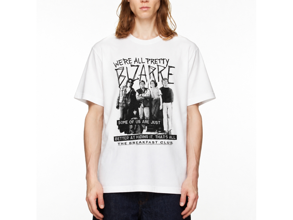Rockinstone Breakfast Club Movie Pretty Bizarre White Adult T-shirt Size:l