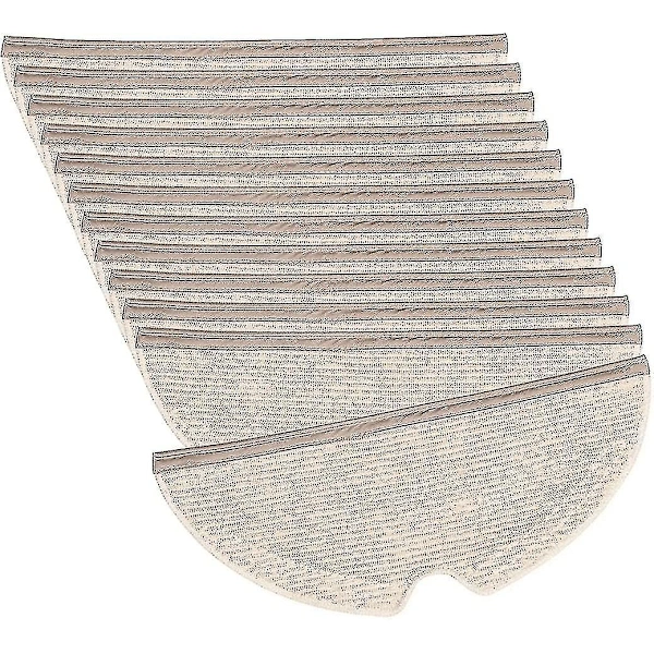Pacote Com 12 Panos De Limpeza Para Aspirador De Pó Roborock Q7 Max S6 Maxv S5 Max S50 S51 S55 Q7 Max Plus/ Q7 Max+, Acessórios De Reposição