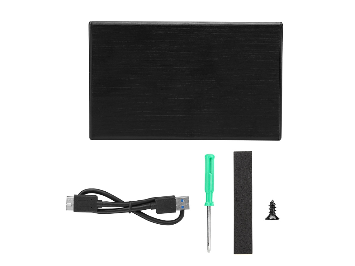 Capa De Enclosure Externo Sata Ssd Hdd Portátil De 2,5 Polegadas Usb3.0 U23t Micro B