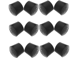 Sewacc Protetores De Pés Antiderrapantes Para Tábua Passar Roupa, 12-unidades, Capas De Borracha Com 25mm Espessura