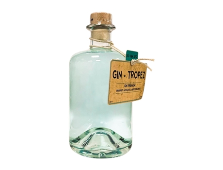 Gin TROPEZ Tropez. Artisanal Mediterranean Gin Garrafa Medium (0.5 L - 1 Unidade)
