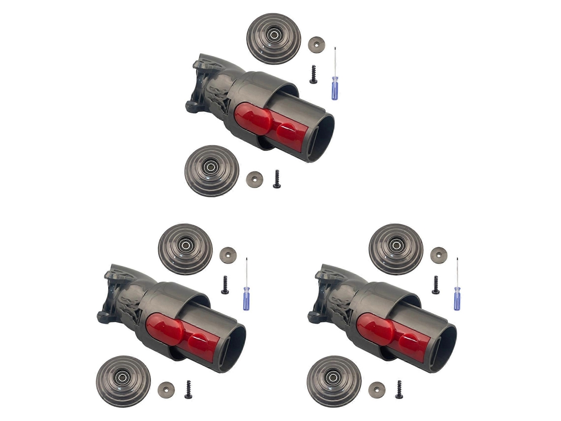 Acessório Para Aspirador 3x, 3x V7 V10 V11 V15 Acessórios 100w Direct Drive Suction Head Connector Adapter+v-ball Wheel