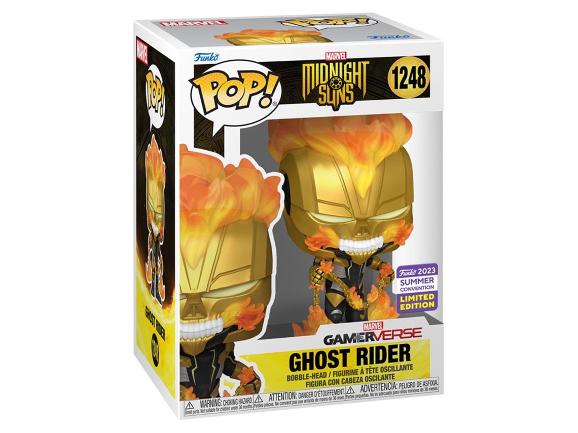 Figura Funko MARVEL Comics Midnight Suns Motoqueiro Fantasma SDCC 2023 Pop!
