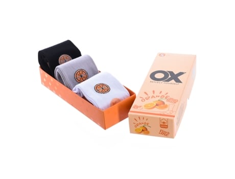 Meias de Mulher OX SOCKS Baixas Ox Aromas Multicor (Tamanho Único)
