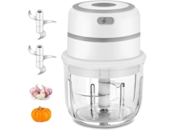 Mini Picadora Eléctrica 2025, Picadora De Alimentos Com Taça De Vidro 300ml, Picadora De Carne E Verduras