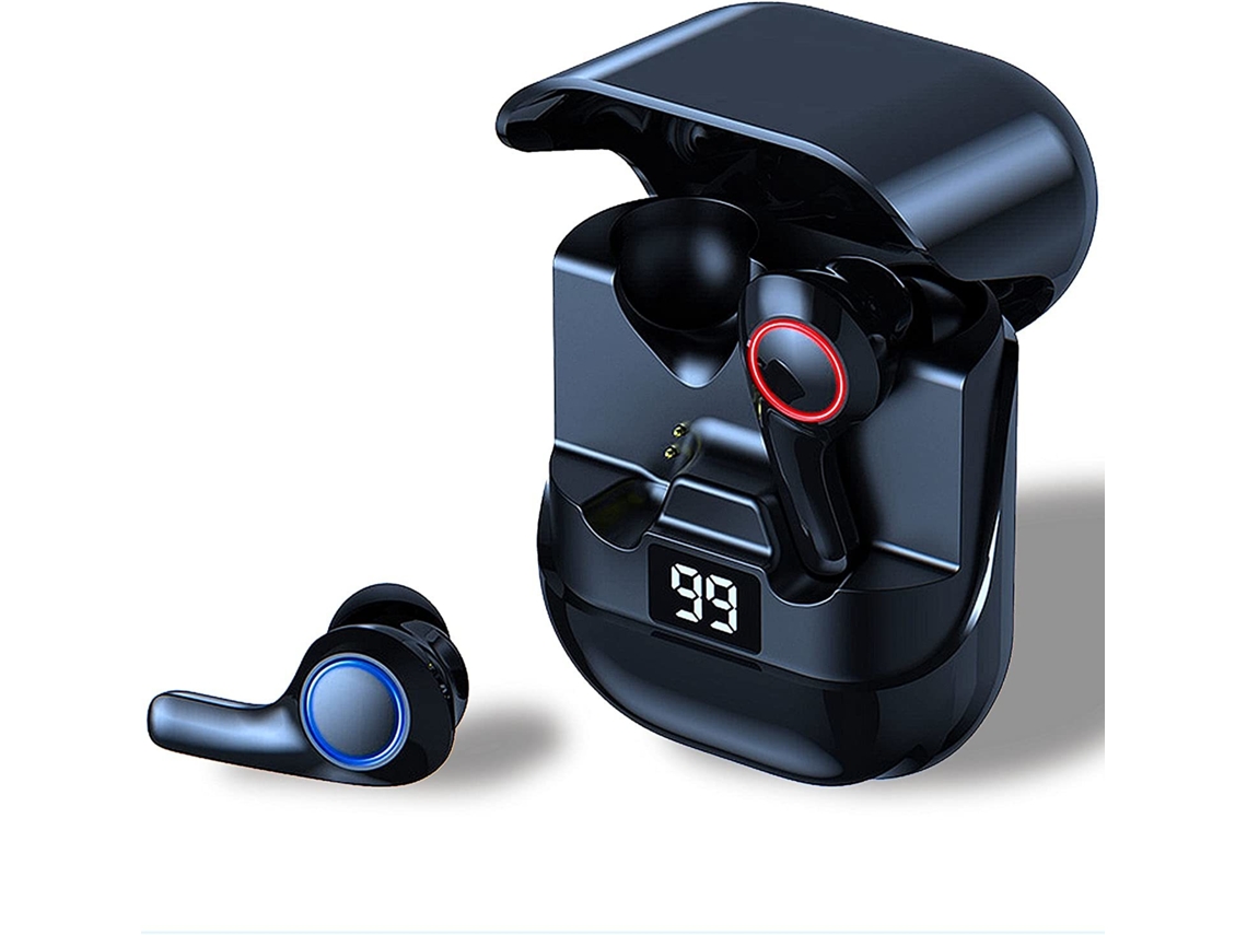 Auscultadores Bluetooth ENZON 16073 Preto
