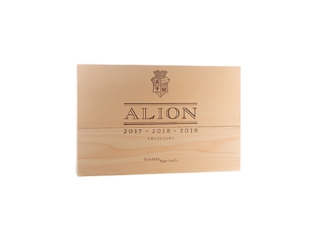 Estojo Colecionador Alion 2017 2018 2019 6 Garrafas TEMPOS VEGA SICILIA