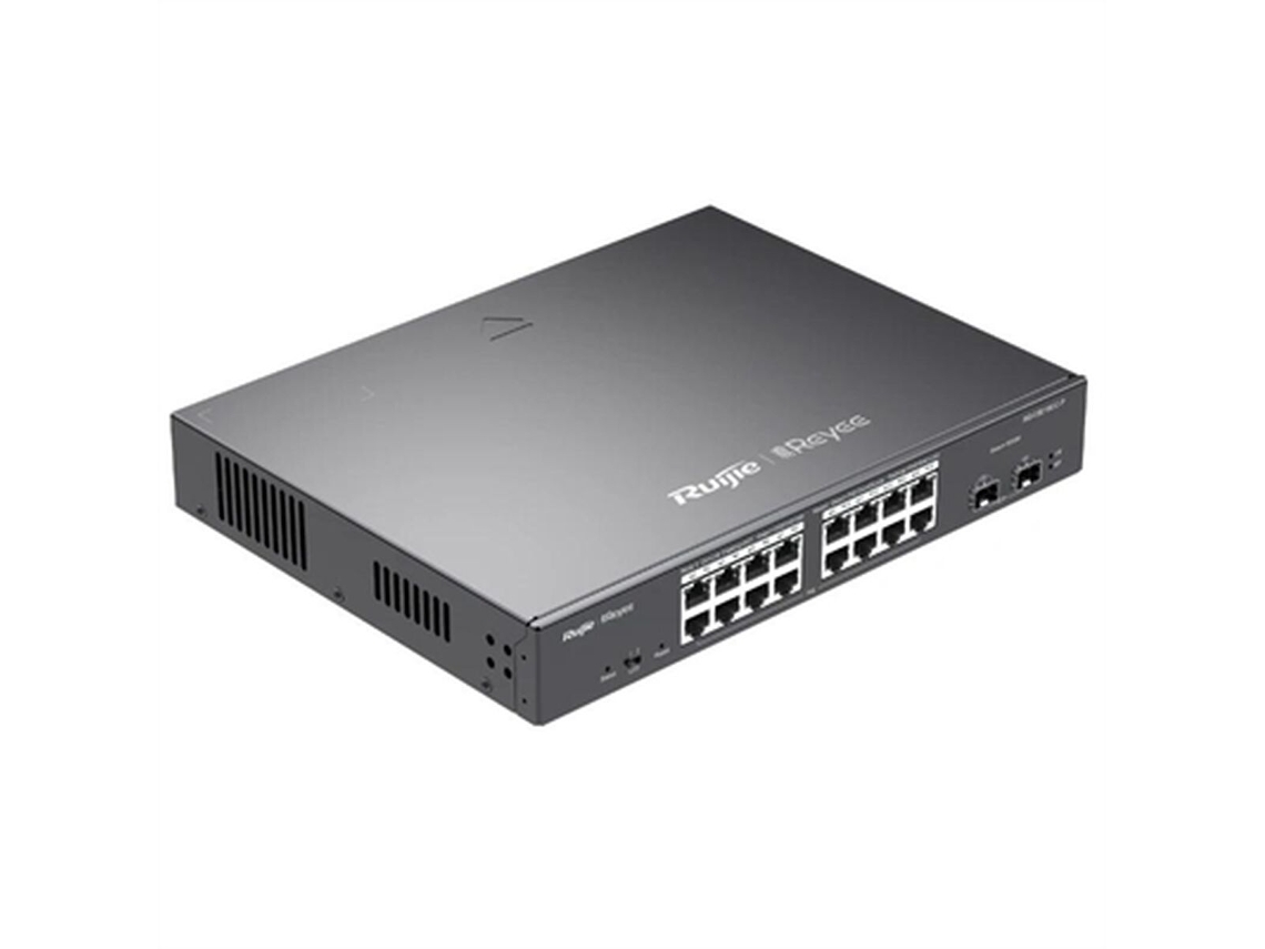 Switch RUIJIE Rg-Es218Gc-P Preto Rj45 Ethernet Lan