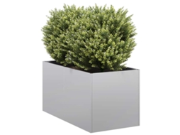 Vidaxl Planter 40x80x40 Cm Aço Galvanizado