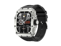 Smartwatch Com Chamada Bluetooth, Display Amoled 1.95, Monitor De Frequência Cardíaca E Pressão Arterial, Preto, Yizhood