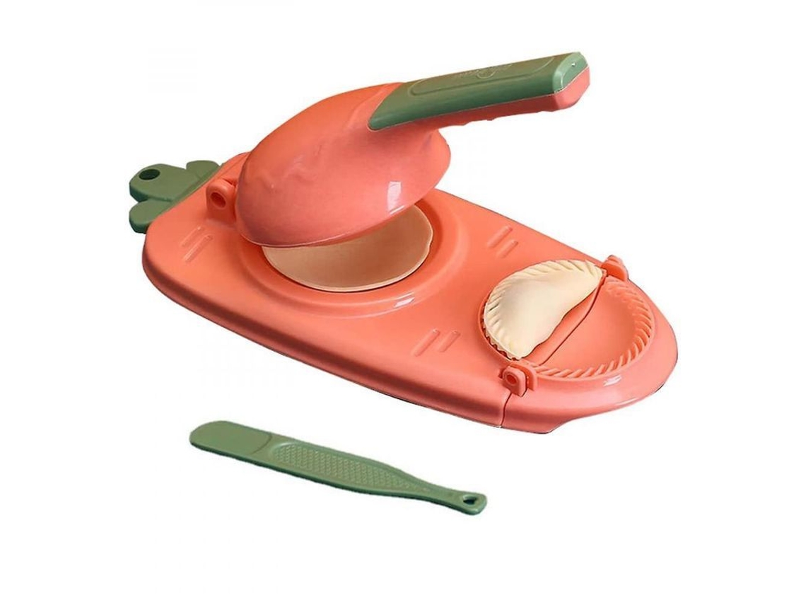 Ferramenta 2 Em 1 Para Fazer Bolinhos De Massa, Molde Manual De Massa Para Empadas, Plástico Pp De Grau Alimentar Rosa