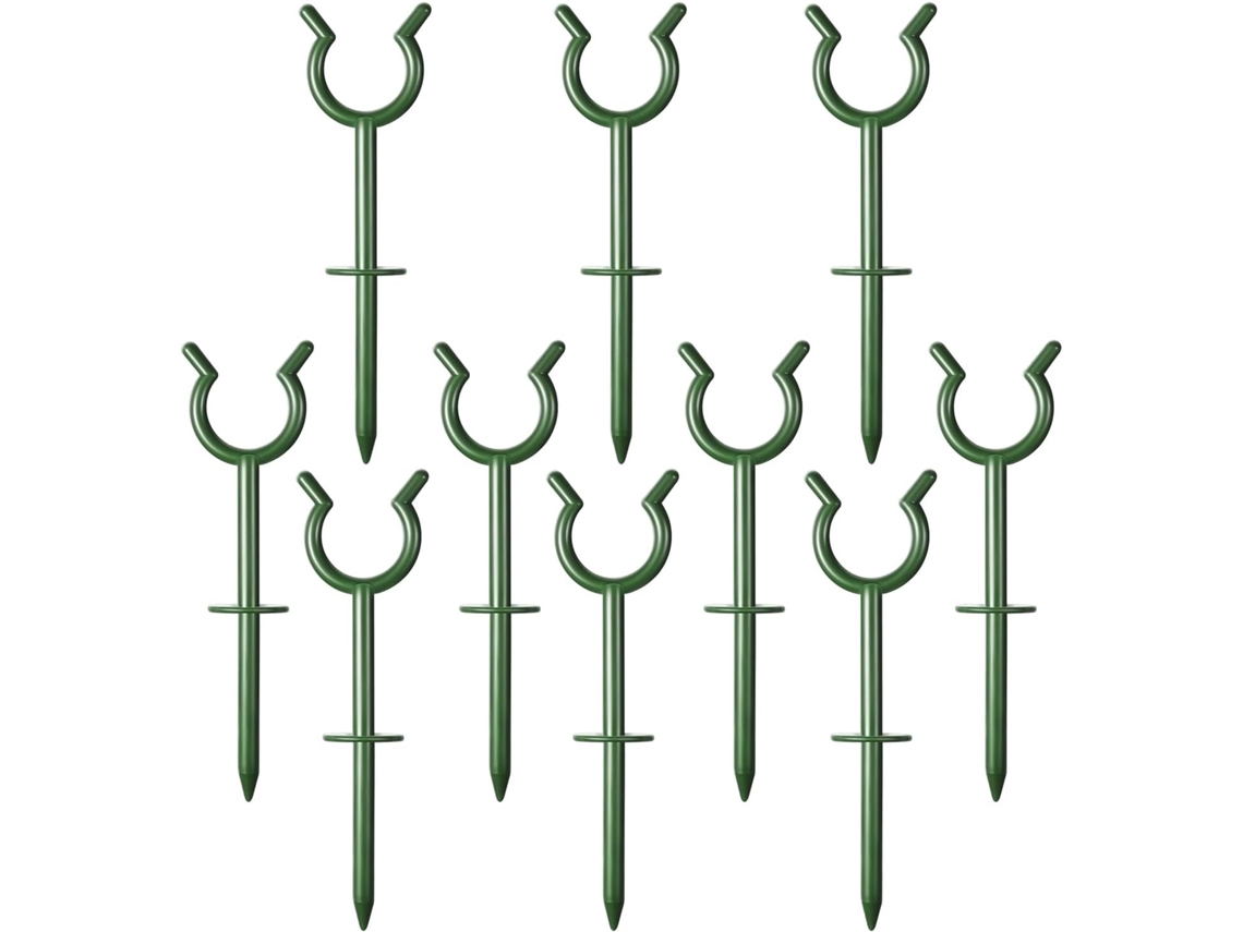 Conjunto De 100 Peças Guias Protetoras Para Mangueira Jardim.