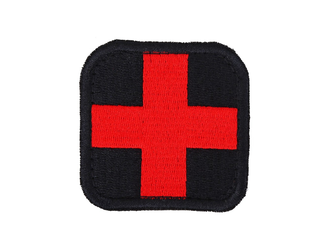 Patch de Bordado Médico com Hookloop para Roupa, Bolsa e Chapéu com S/MARCA