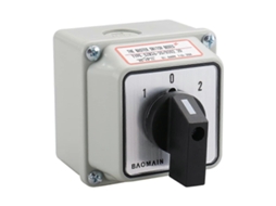 Chave Rotativa Universal Szw26, 20/d202.2d Com Caixa Externa Para Chave Principal 660v 20a 3 Posições 2 Fases(fmy)
