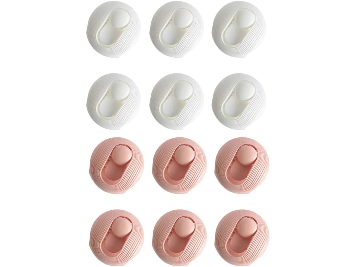 Prendedores De Lençol Beaupretty, 12-unidades, Design Sem Agulhas, Plástico Seguro Para Segurar Lençóis, Antiderrapante
