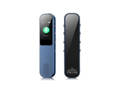 Gravador De Voz Digital 16gb 3072kbps Estéreo Hd Com Função De Reprodução Para Palestras Reuniões Entrevistas Mini Áudio Usb Carga Mp3 (azul Yizhood