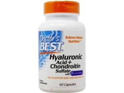 Suplemento Alimentar DOCTOR'S BEST Ácido Hialurônico Com Sulfato De Condroitina (60 cápsulas)