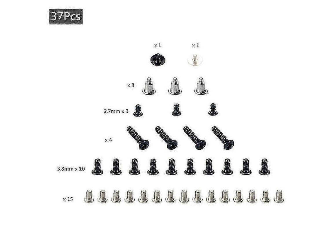 KIT de Reparo YURU, Parafusos e Molas, para Controle e Console, 37 peças