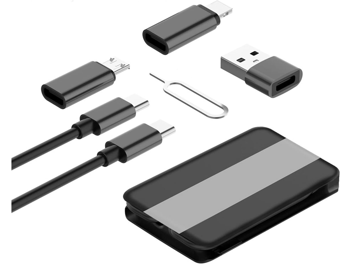 Adaptador, Cartão De Cabo Cinza