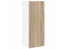 Conjunto de Armários Suspensos com Porta Carvalho Sonoma (40x31x100 cm)