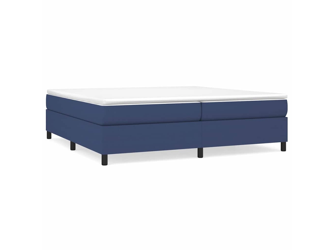Box Spring Bed, Box Spring Beds Vidaxl Azul Tecido (200 X 200 Cm)