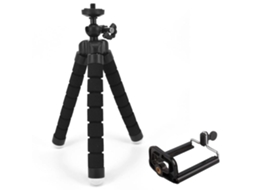 Tripé Flexível Com Suporte Para Iphone Samsung / Montagem Para Câmera Gopro