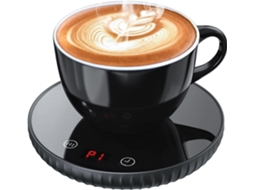 Lurelia Aquecedor De Canecas Usb 40°c 2 Modos Desligamento Automático Toque Aço Inoxidável Para Café Chá