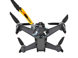 Película Protetora de Lente de Vidro Orgânico Preta para Óculos Dji Fpv e Câmara Nano Drone. Resistente a Impactos e Estilhaçamento. MDUG