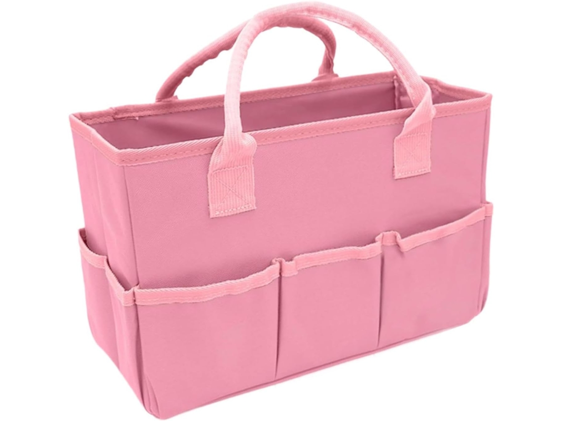 Bolsa para professores com diversos compartimentos, organizador de armazenamento impermeável em Oxford 600D para materiais.