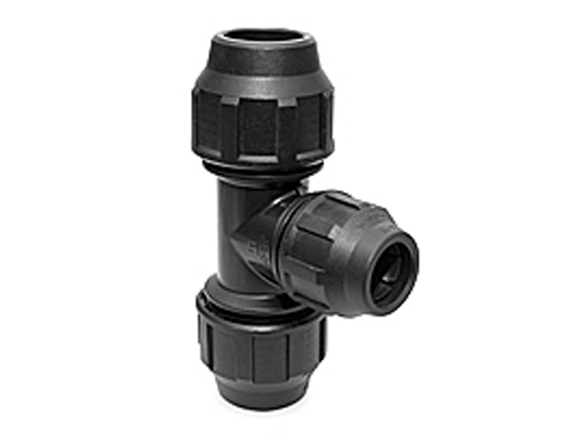 Encaixe PE Tê Reduzido 40X32 HIDROTEN