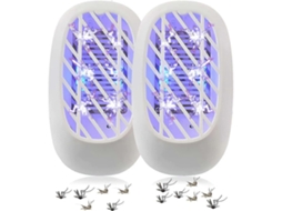 Lâmpada Mata-mosquitos, Repelente De Mosquitos - Uv, Mata-insetos Elétrico, Exterminador Moscas, Elim Inador Para Ambiente