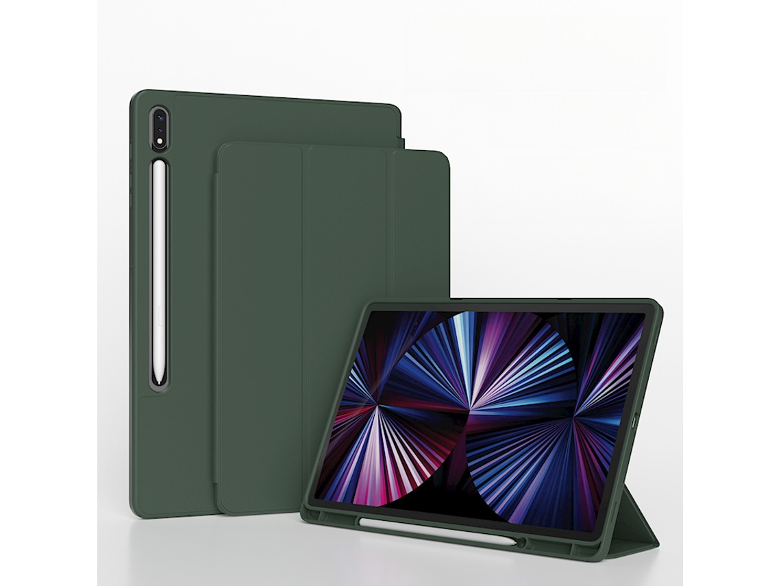 Capa Para Samsung Galaxy Tab A9 (8.7") Verde Cuich
