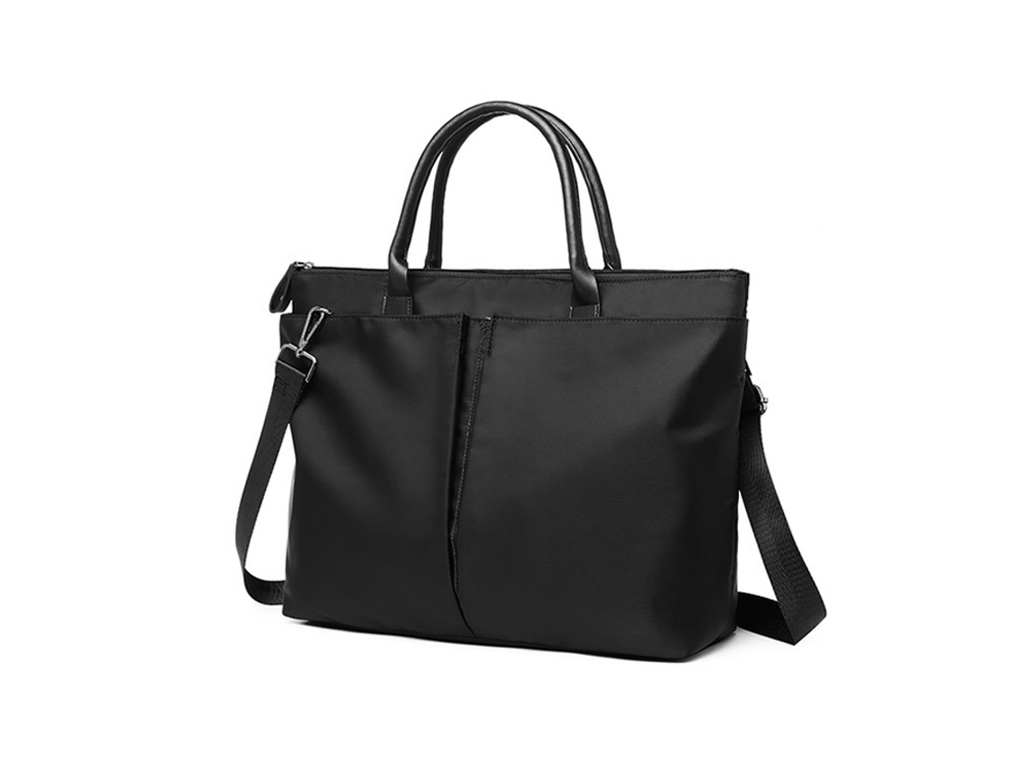 Bolsa de Ombro HALINUIA para Portátil 15,6'' Grande Capacidade (tecido Oxford, Repelente À Água, Antifurto)