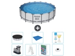 Bestway Piscina Bestway Steel Pro Max Redonda - 488x122 Cm - 8-peças S596