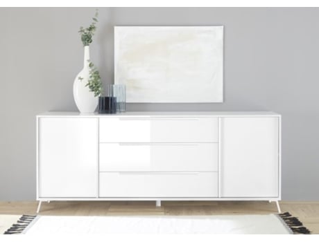 Aparador Branco Salem 2 AQA DESIGN