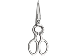 Tesoura de cozinha profissional 2026, 20 cm, aço inoxidável, multifuncional, própria para lava-louças, para carnes e legumes.
