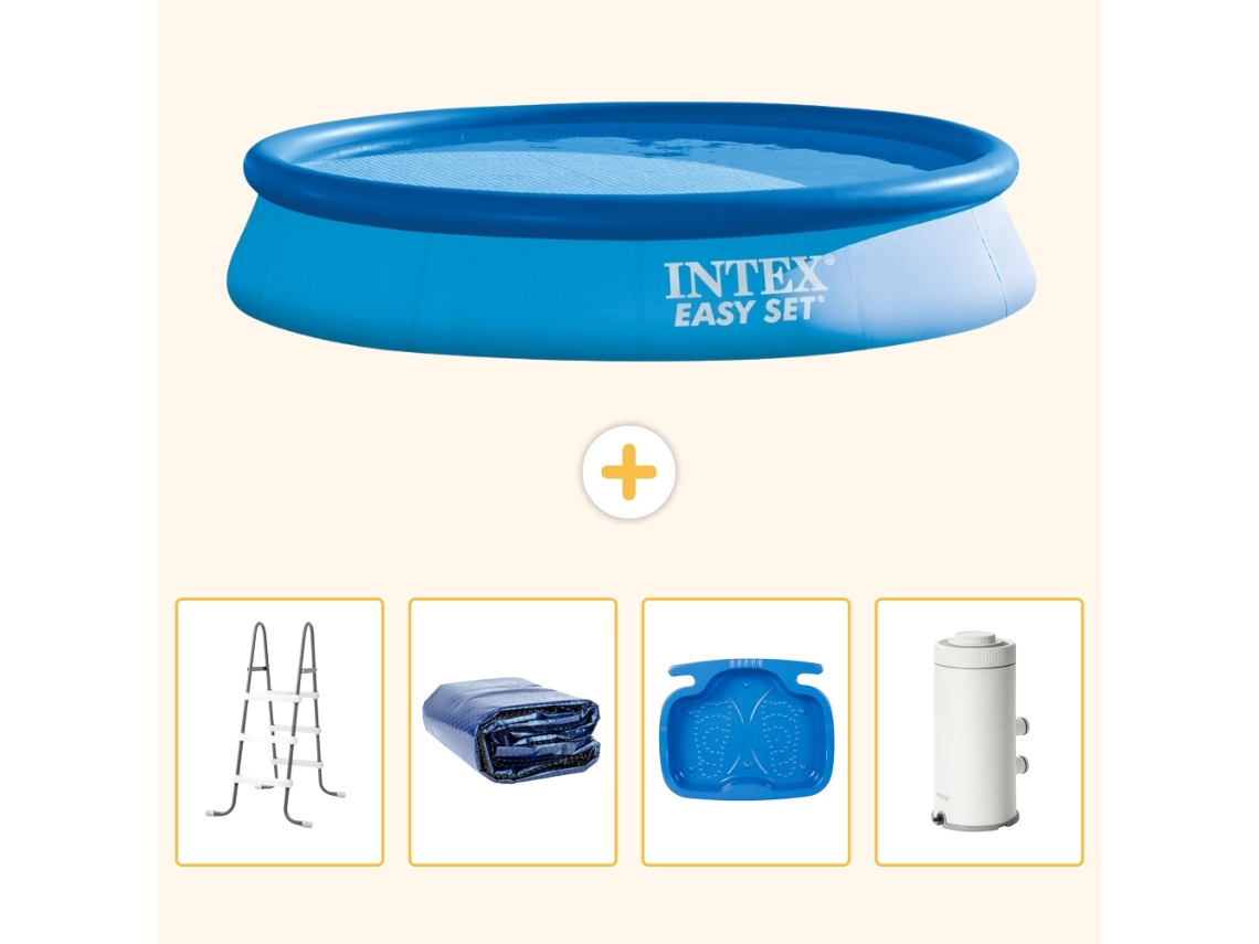 Intex Piscina Easy Set Redonda - 366x76 Cm - 5-peças S144