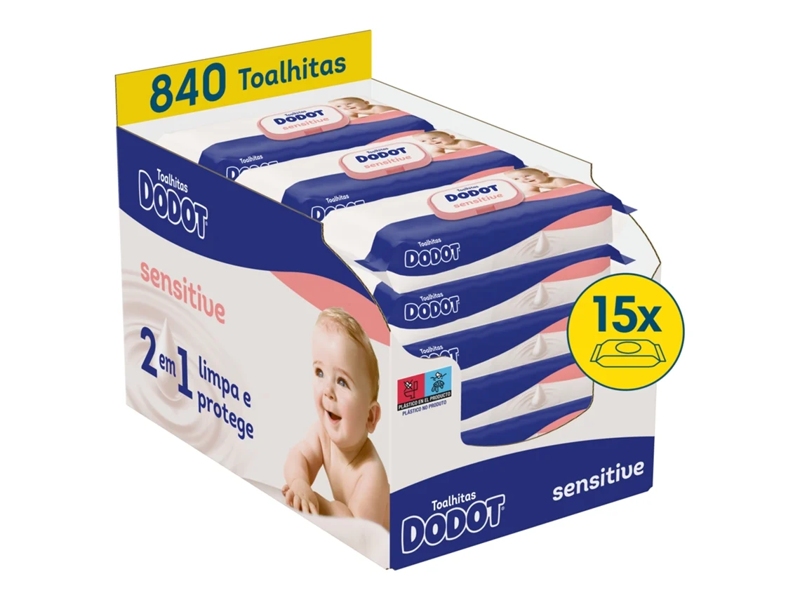 Box Toalhitas Bebé Sensitive Dodot