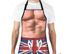 2026 delantal de Cozinha Divertido com Bandeira Britânica Impermeável para Festa Bbq Ajustável