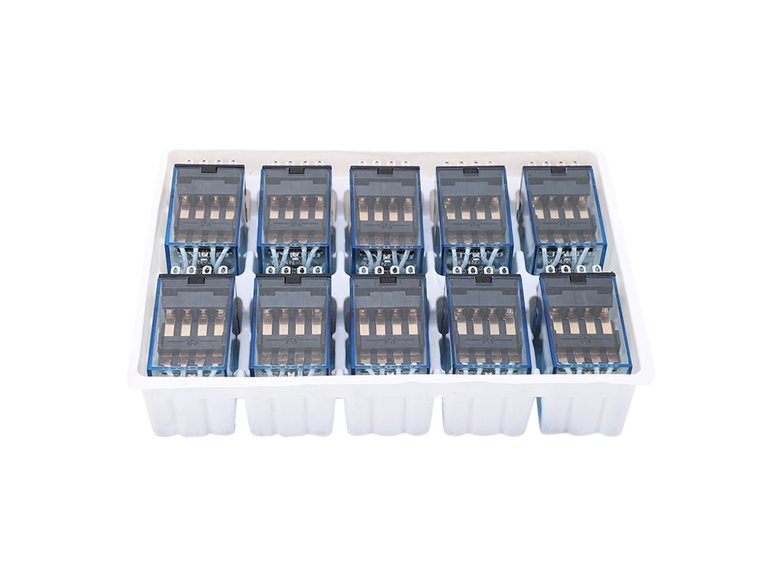 10 Peças Relé Elétrico 110v Relé Eletromagnético Intermediário Para Eletrodomésticos
