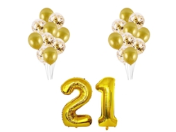1 Conjunto De Balões De Aniversário Allinless