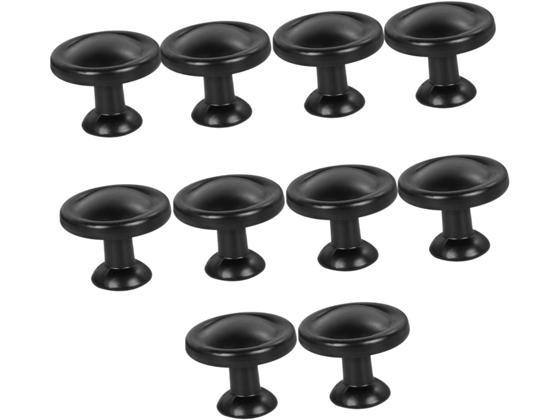 Gadpiparty Conjunto De 10 Puxadores Redondos Para Portas Armários Cozinha E Guarda Roupas