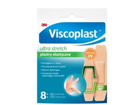 Gesso Elástico Viscoplast Ultra Stretch, 8 Unidades.