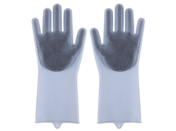 Luvas De Silicone Para Lavar A Loiça Na Cozinha, Luvas De Limpeza Doméstica Para Homem E Mulher.