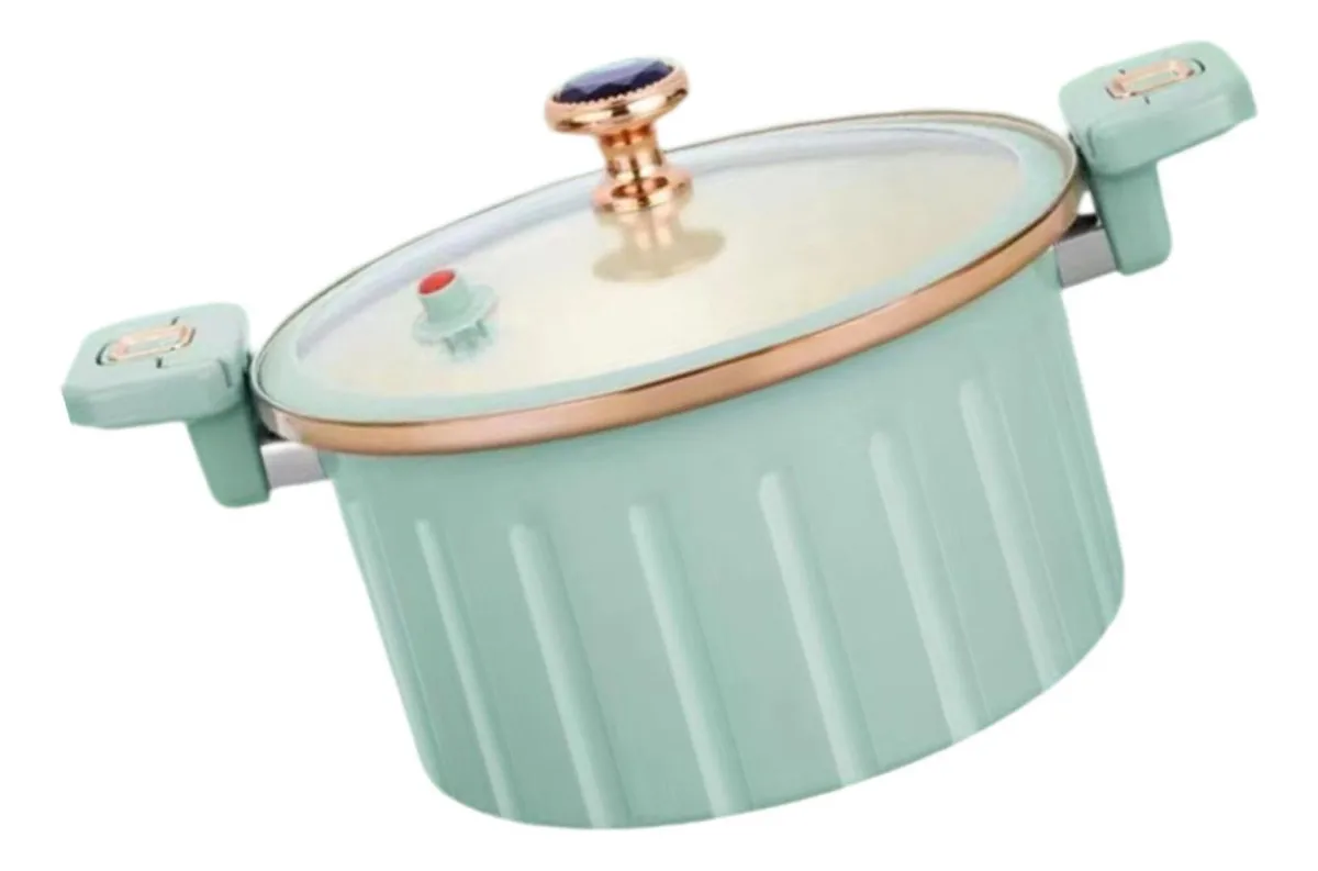 Panela Elétrica De Cozimento Lento Resistente Ao Calor De 10l Com Tampavayotoy